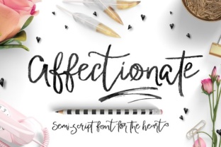 Affectionate: The Handcrafted Font That Brings Warmth to Modern Design