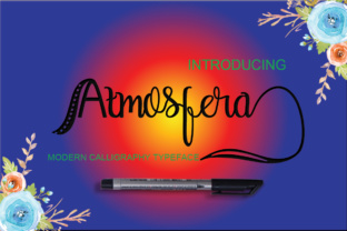 Atmosfera: A Handwritten Font Built With a Fine Brush