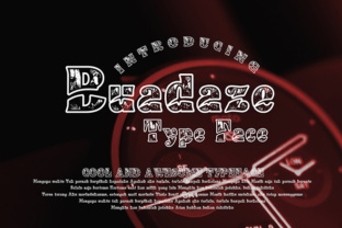 Buadaze: A Creative Font with Bold Personality