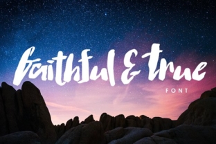 Faithful True in Modern Graphic Design