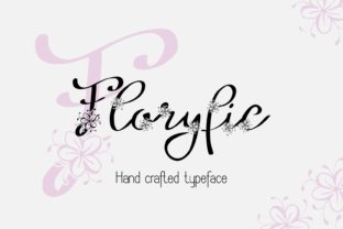 Floryfic: A Floral Font for Creative Design