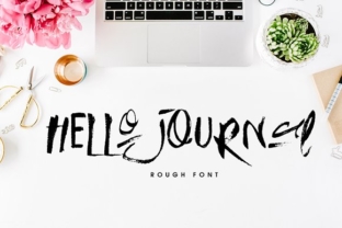 Hello Journal: A Handcrafted Font for Thoughtful Workflows