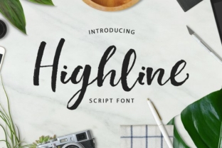 Highline: A Handcrafted Font for Purposeful Design Workflows