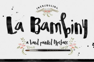 La Bambiny: A Handcrafted Font That Demands More Than Just a Download