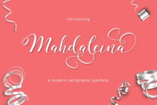 Mahdaleina: A Modern Calligraphy Font for Everyday Projects