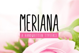 Meriana: A Handwritten Font That Balances Playfulness with Practical Legibility