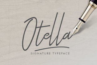 Otella: A Thin, Monoline Font That Fits Into Everyday Design Work