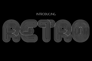 Retro Free: A Display Typeface That Redefines Visual Impact