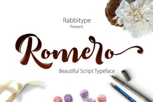 Romero: A Fresh Script Font Built for Real-World Creativity