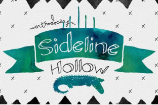 Sideline Hollow: An Objective Review of Creativeqube’s Handcrafted Display Font