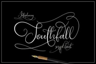 Southfall: A Handcrafted Font for Creative Projects
