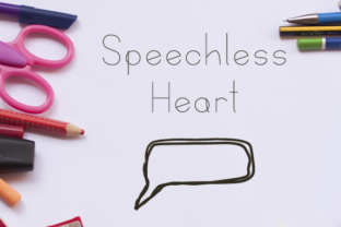 Speechless Heart: A Handcrafted Font for Real Stories and Genuine Connections