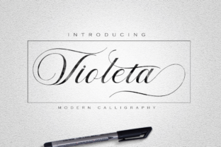 Violeta: Why This Modern Calligraphy Typeface Deserves a Closer Look